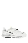 Salomon Two-tone Fabric Xt-4 Og Sneakers In Whiteebonylunarrock