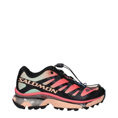 Salomon Advanced Xt-4 Og Aurora Borealis Sneakers In Black/prairie Sunset/sugar Cor