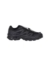 Salomon Xt-6 Rubber-trimmed Mesh Sneakers In Black  