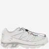 Salomon 'xt-6 S/lab' White Sneakers With Drawstring In White