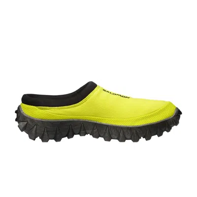Pre-owned Salomon Snowclog 'sulphur Spring' In Yellow