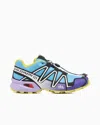 Salomon Multicolor Speedcross 3 Sneakers In Aquarius White Libert