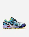 Salomon Mesh Upper Sneakers Rubber Sole In Blue