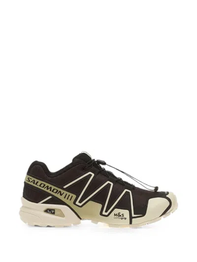 Salomon Speedcross 3 Panelled Sneakers In Black