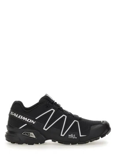 SALOMON BLACK FABRIC SPEEDCROSS 3 SNEAKERS