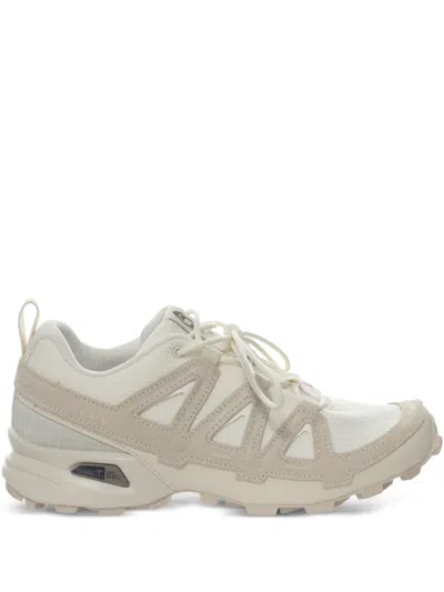 Salomon Speedcross 3 Expanse Mesh, Suede And Ripstop Sneakers In Neutrals