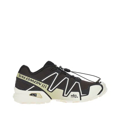 Salomon Sneakers Men Color Coffee In Black
