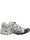 Salomon White Speedcross 3 Sneaker In Gray