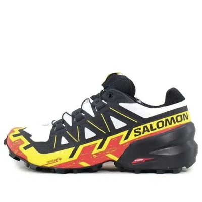 Salomon Speedcross 6 'black Yellow White' In Multi