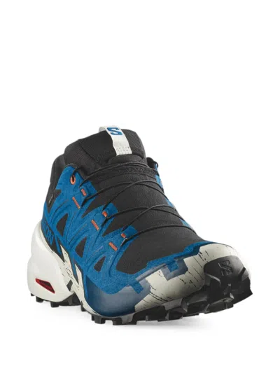 Salomon Trail Running Sneakers With Rugged Design And Vibrant Overlays In Multi