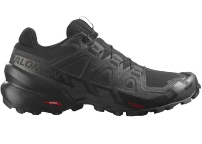 Pre-owned Salomon Speedcross 6 (women's) Sneakers In Black/phantom