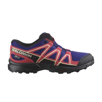 Pre-owned Salomon Speedcross Cswp Junior 'clematis Blue Virtual Pink' | Kid's Size 5