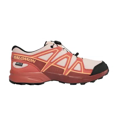 Pre-owned Salomon Speedcross Cswp Junior 'english Rose Cantaloupe' | Pink | Kid's Size 6