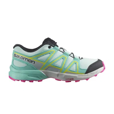 Pre-owned Salomon Speedcross Junior 'bleached Aqua' | Teal | Kid's Size 3