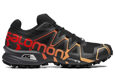 Pre-owned Salomon Speedcross Offroad Cherry Tomato Sneakers In Black/ebony/cherry Tomato Red In Multi