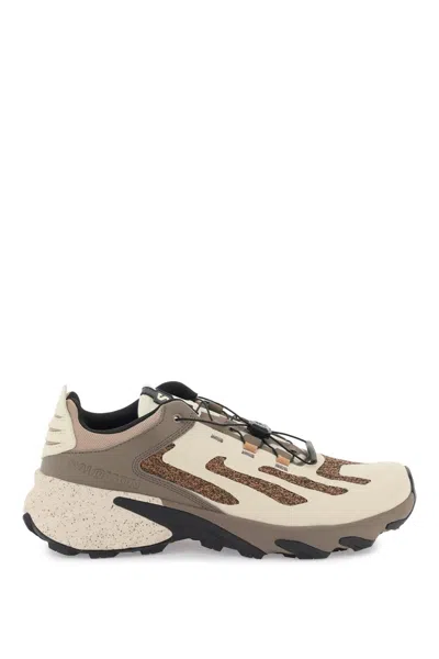 Salomon Advanced Speedverse Prg Panelled Sneakers In Beige