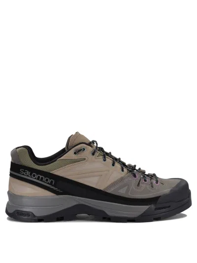 Salomon Sporty Slip-on Sneakers In Brown