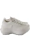 Salomon Sr811 Platform Sneakers In White