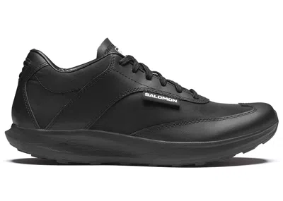 Pre-owned Salomon Sr90 Comme Des Garcons Homme Plus Sneakers In Black