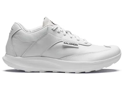 Pre-owned Salomon Sr90 Comme Des Garcons Homme Plus Sneakers In White