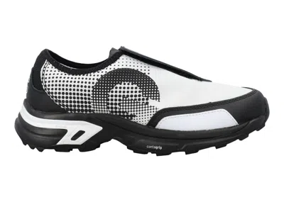 Pre-owned Salomon Sr901e Reco Comme Des Garcons (women's) Sneakers In White/black In Multi