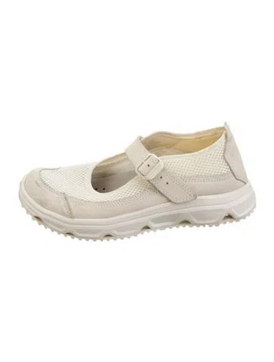 Pre-owned Salomon Suede Athletic Sneakers In Neutrals