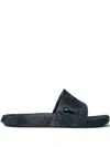 Salomon Summeride Logo-motif Slides In Gray
