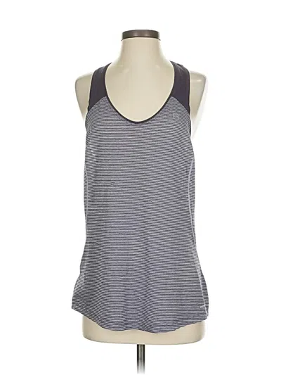 Pre-owned Salomon Tank Top Gray Halter Neckline Tops