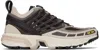 Salomon Taupe Acs Pro Sneakers In Black Coffee/oxford
