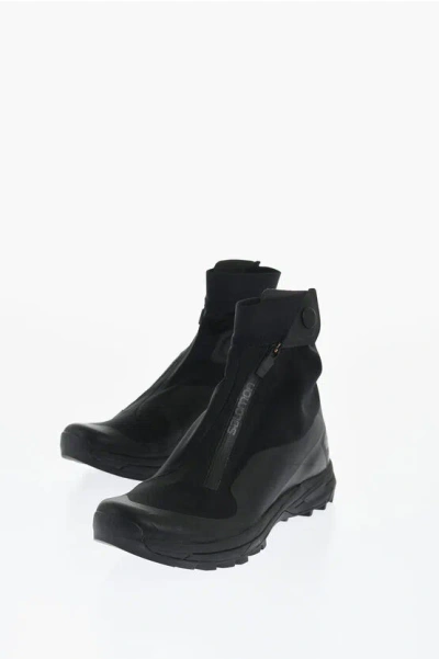 Salomon Tech Fabbric Xa Alpine 2 Sneakers With Combat Sole In Black