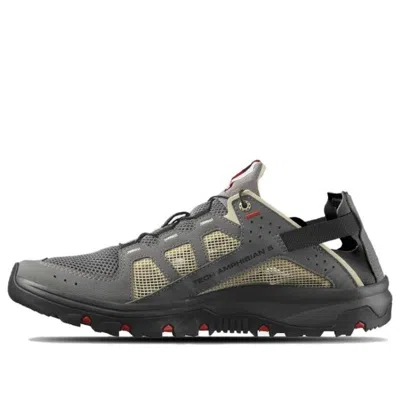 Salomon Techamphibian 5 'grey Cream' In Gray