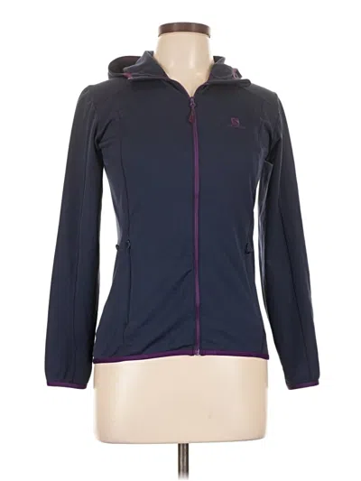 Pre-owned Salomon Track Jacket In Blue