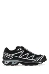 Salomon Two-tone Gore-tex® And Fabric Xt-6 Sneakers In White