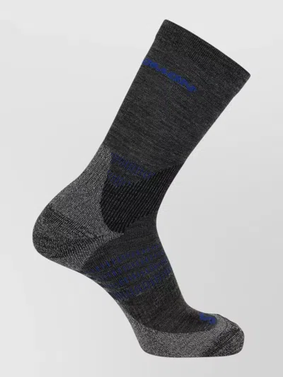 Salomon Ultra Crew Socks Two Pack Ankle In Black