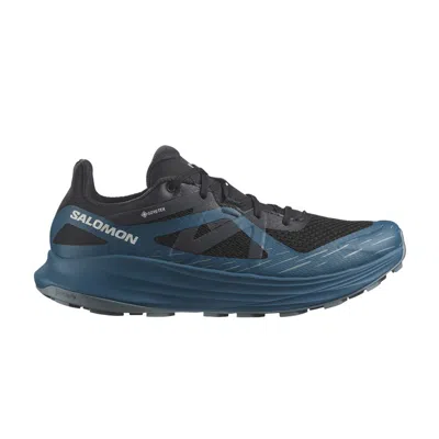 Pre-owned Salomon Ultra Flow Gore-tex 'black Deep Dive' In Blue