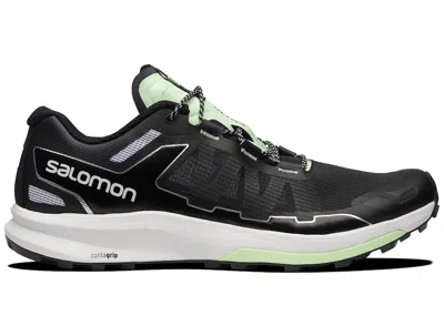Pre-owned Salomon Ultra Raid Sneakers In Black/white/patina Green