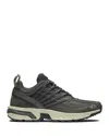 Salomon Military Green Acs Pro Leather Sneaker In Peat