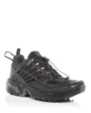 Salomon Acs Pro Advanced Rubber-trimmed Mesh Sneakers In Black