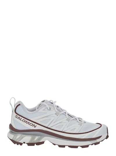 Salomon Unisex Tech Fabric Chunky Rubber Sole Low-top Sneaker In White