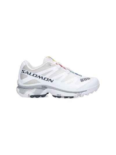 Salomon Unisex Textile Sneakers In White
