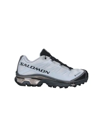 Salomon Unisex Waterproof Trail Running Sneakers In Gray