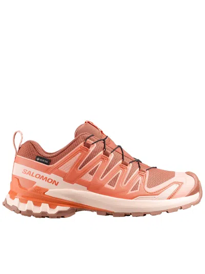 Salomon Warm Coral Xa Pro 3d Running Sneakers In Orange