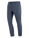 Salomon Wayfarer Button-fly Trousers In Blue