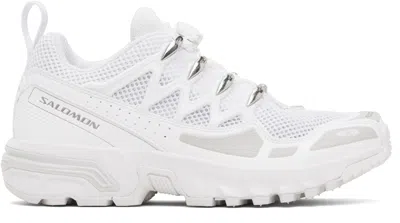 Salomon White Acs Og Sneakers In Black