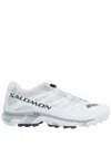 Salomon Two-tone Fabric Xt-4 Og Sneakers In White