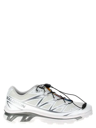 Salomon White Lace Up Sneakers
