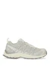 Salomon Valentino Garavani Two-tone Leather And Fabric Low-top Ms-2960 Sneakers