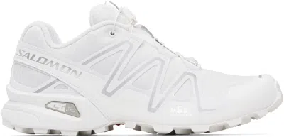 SALOMON WHITE SPEEDCROSS 3 SNEAKERS