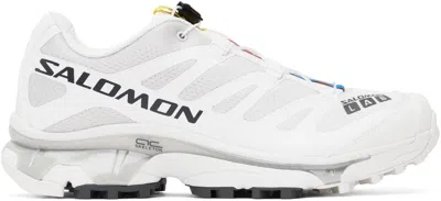 SALOMON WHITE XT-4 OG SNEAKERS