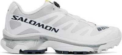 SALOMON WHITE XT-4 OG SNEAKERS